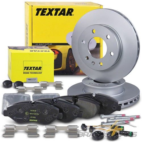 Textar bremsscheiben beläge - bremsscheiben, +belÄge