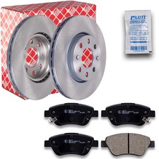 2 FEBI Bremsscheiben Ø257mm +